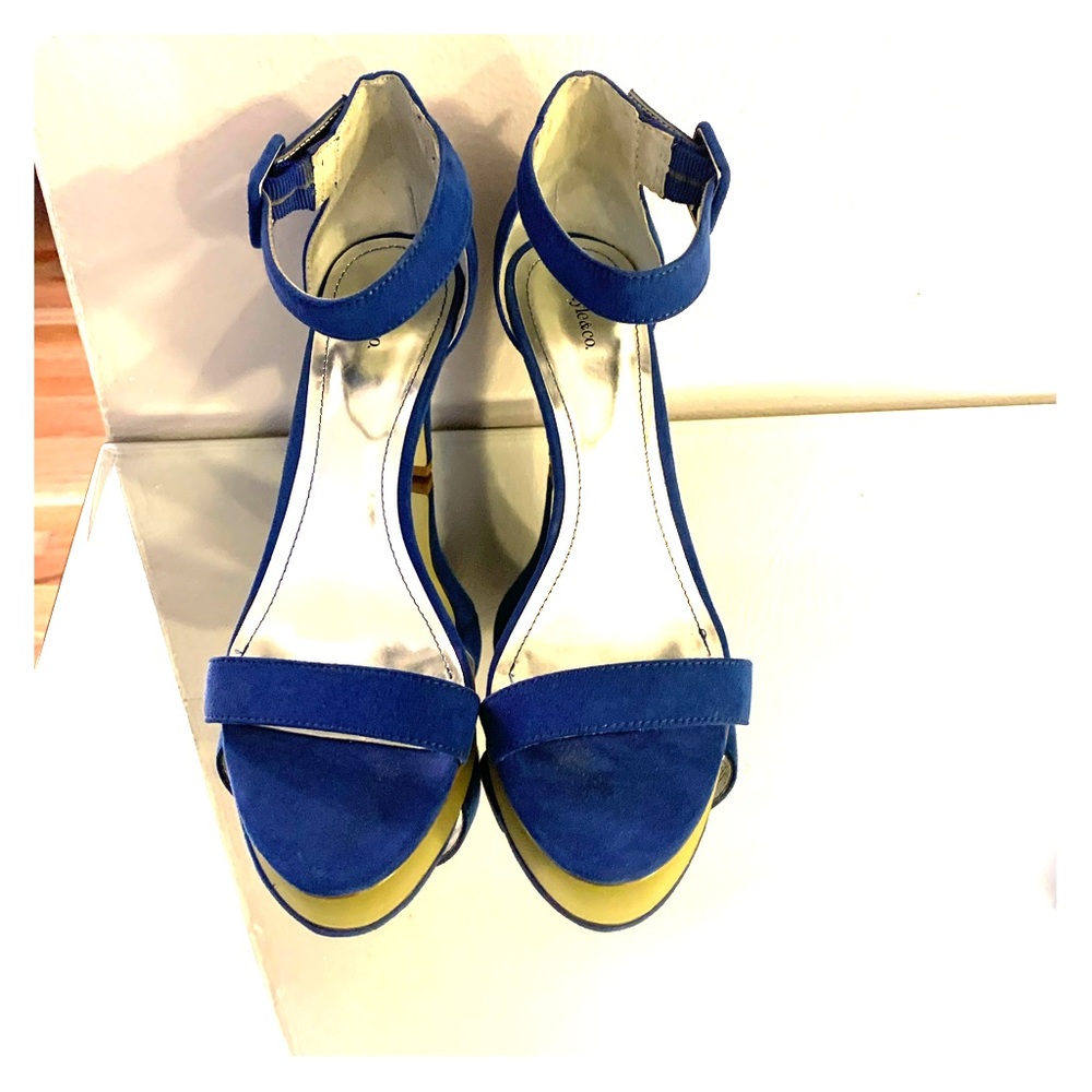 Royal Blue Heels